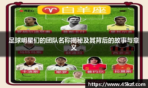 足球明星们的团队名称揭秘及其背后的故事与意义